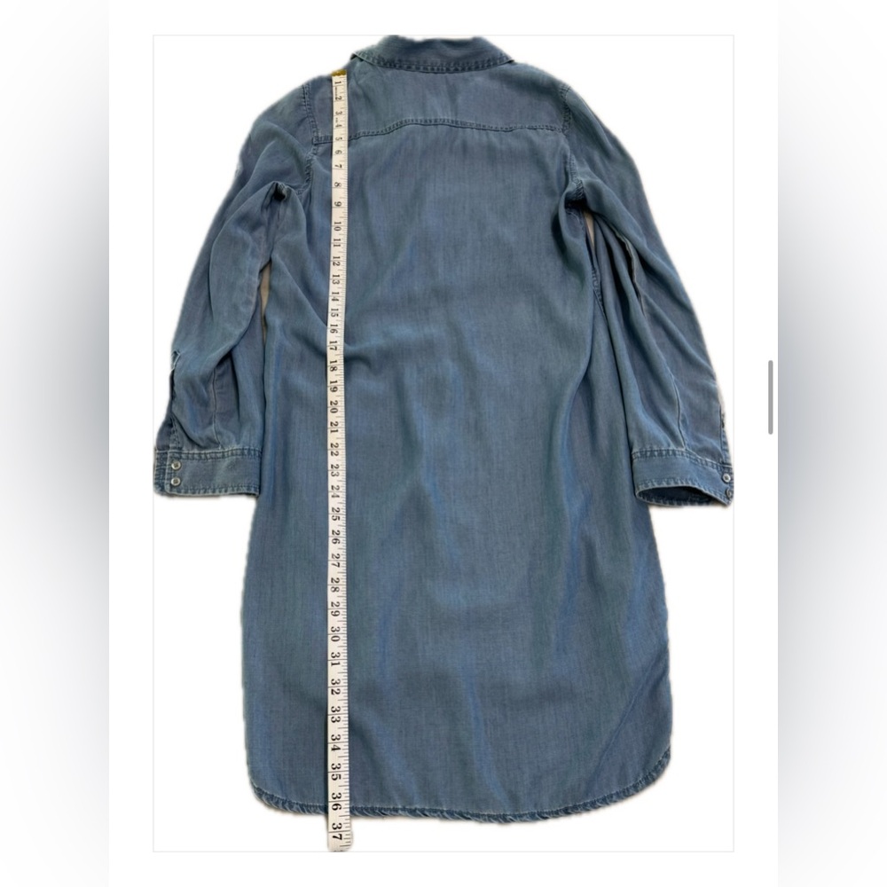 White House Black Market Denim Tunic - Picture 9 of 14